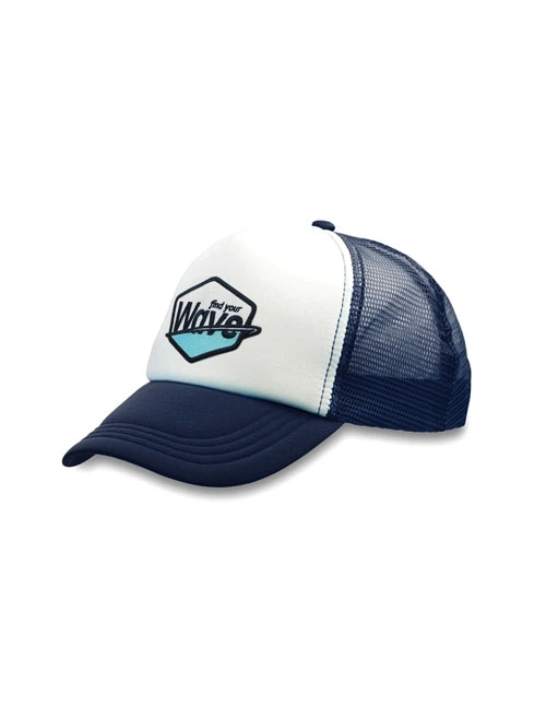 "WAVE" BLUE CAP