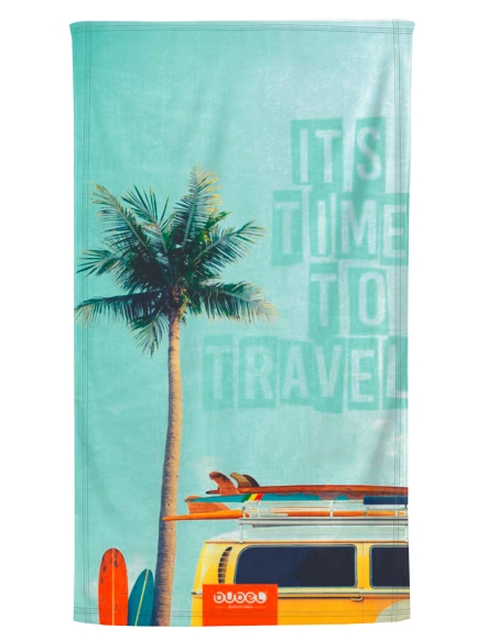 "TIME TO TRAVEL" TOWEL