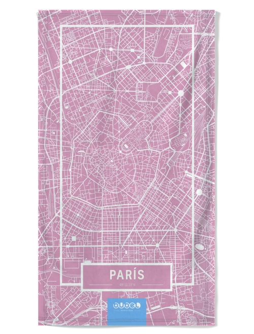 TOALLA "PARIS MAP"