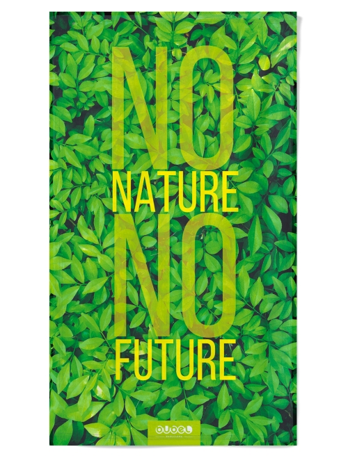 "NO NATURE" TOWEL
