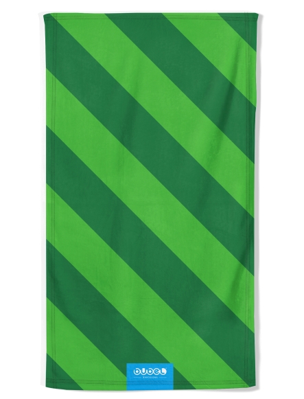 "DIAGONAL GREEN" TOWEL